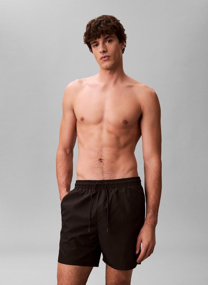 CALVIN KLEIN Medium Drawstring Swim Shorts - Essentials - Image 1
